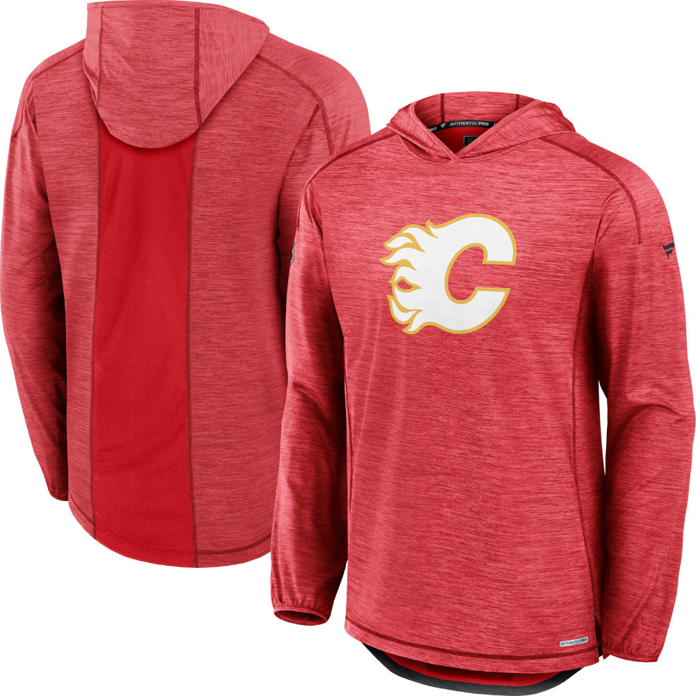 Calgary Flames Pro Rink Light Weight Pullover Hoodie