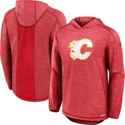 Calgary Flames Pro Rink Light Weight Pullover Hoodie