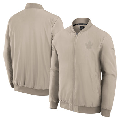 Fanatics Toronto Maple Leafs Authentic Pro Road Bomber Jacket