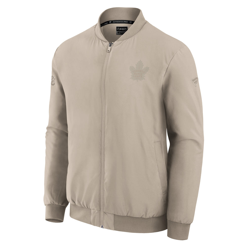 Fanatics Toronto Maple Leafs Authentic Pro Road Bomber Jacket