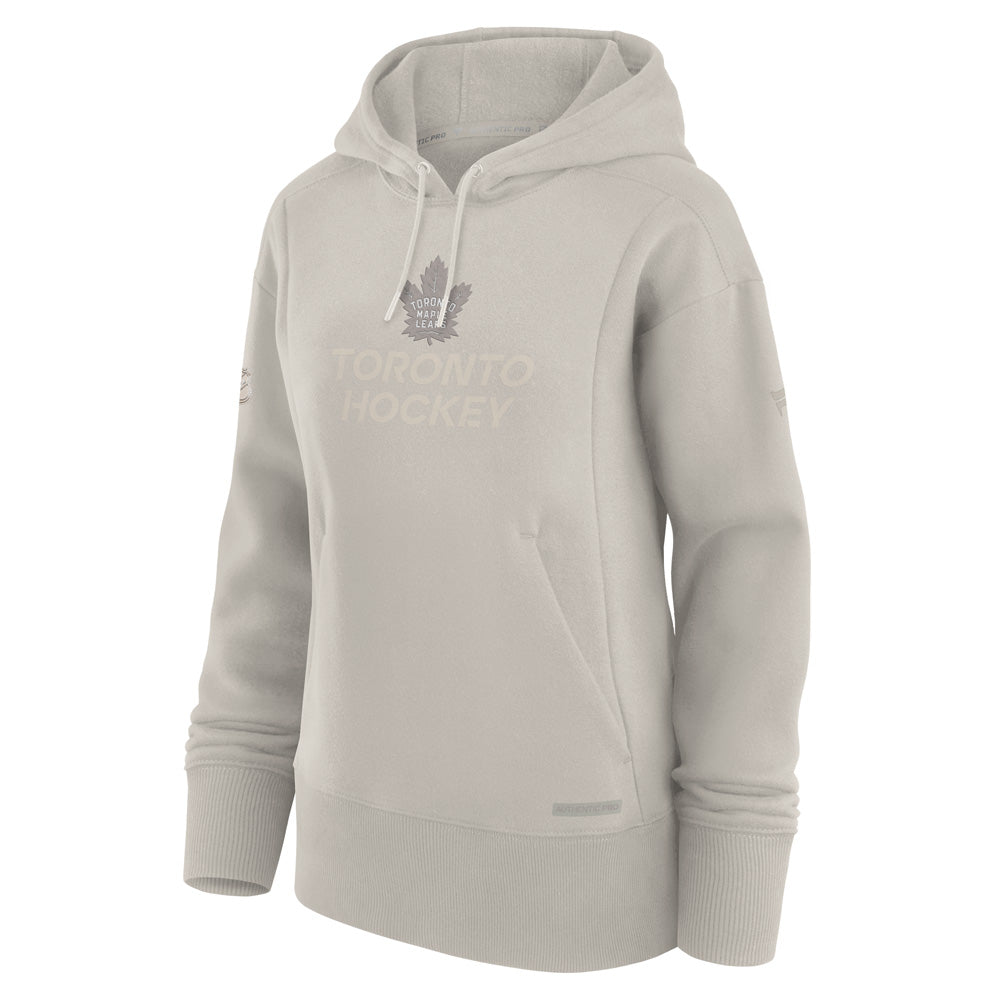 Women's Toronto Maple Leafs Pro Road Cotton Fleece Pullover Hoodie