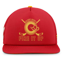 Calgary Flames Flat Brim Snacpback Hat
