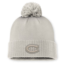 Montreal Canadiens Acrylic Cuffed Beanie With Pompom
