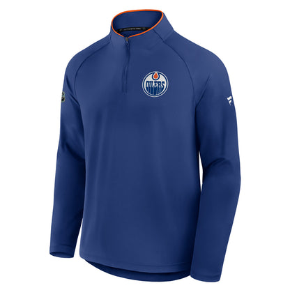 Edmonton Oilers Rink Training Quarter Zip