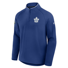 Fanatics Toronto Maple Leafs Authentic Pro Rink Training Blue 1/4 Zip