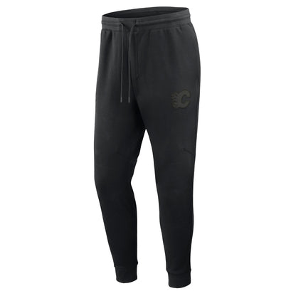 Calgary Flames Road Fleece Black Jogger