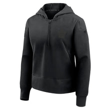 Fanatics Toronto Maple Leafs Authentic Pro Road Women's Black 1/4 Zip Hoodie