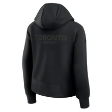 Fanatics Toronto Maple Leafs Authentic Pro Road Women's Black 1/4 Zip Hoodie