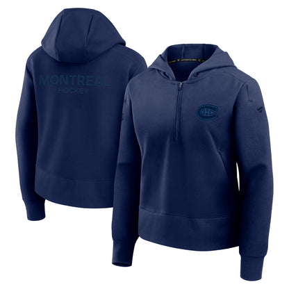 Women's Montreal Canadiens Road force 1/4 Zip Hoodie