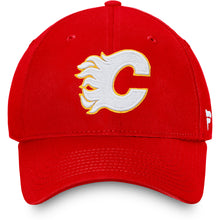 Fanatics Calgary Flames Primary Logo Adult Red Hat