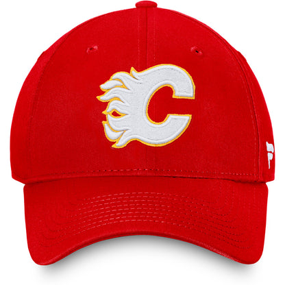 Fanatics Calgary Flames Primary Logo Adult Red Hat