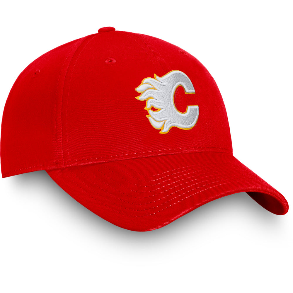 Fanatics Calgary Flames Primary Logo Adult Red Hat
