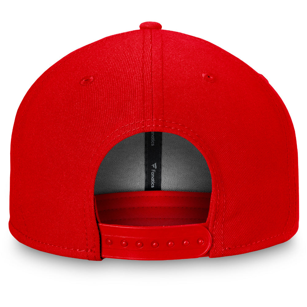 Fanatics Calgary Flames Primary Logo Adult Red Hat