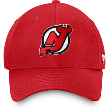 New Jersey Devils Primary Logo Hat Athletic Red