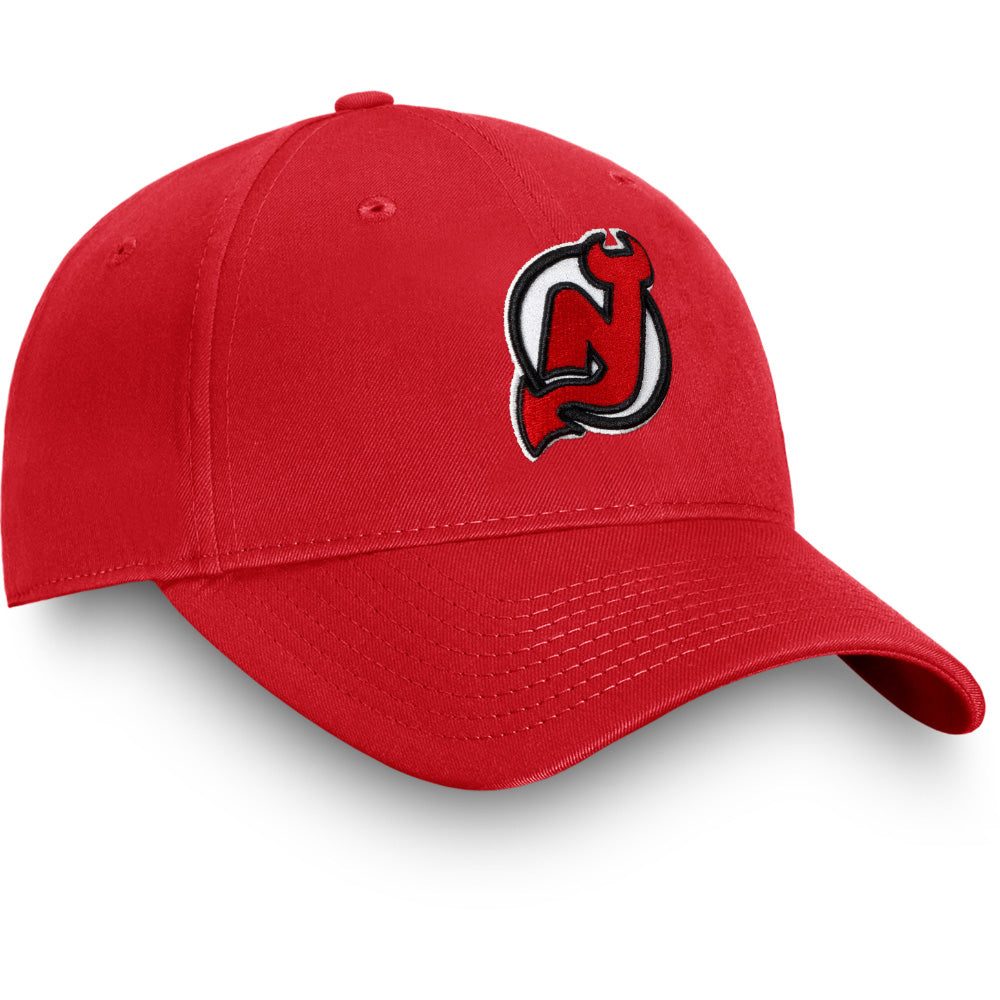 New Jersey Devils Primary Logo Hat Athletic Red