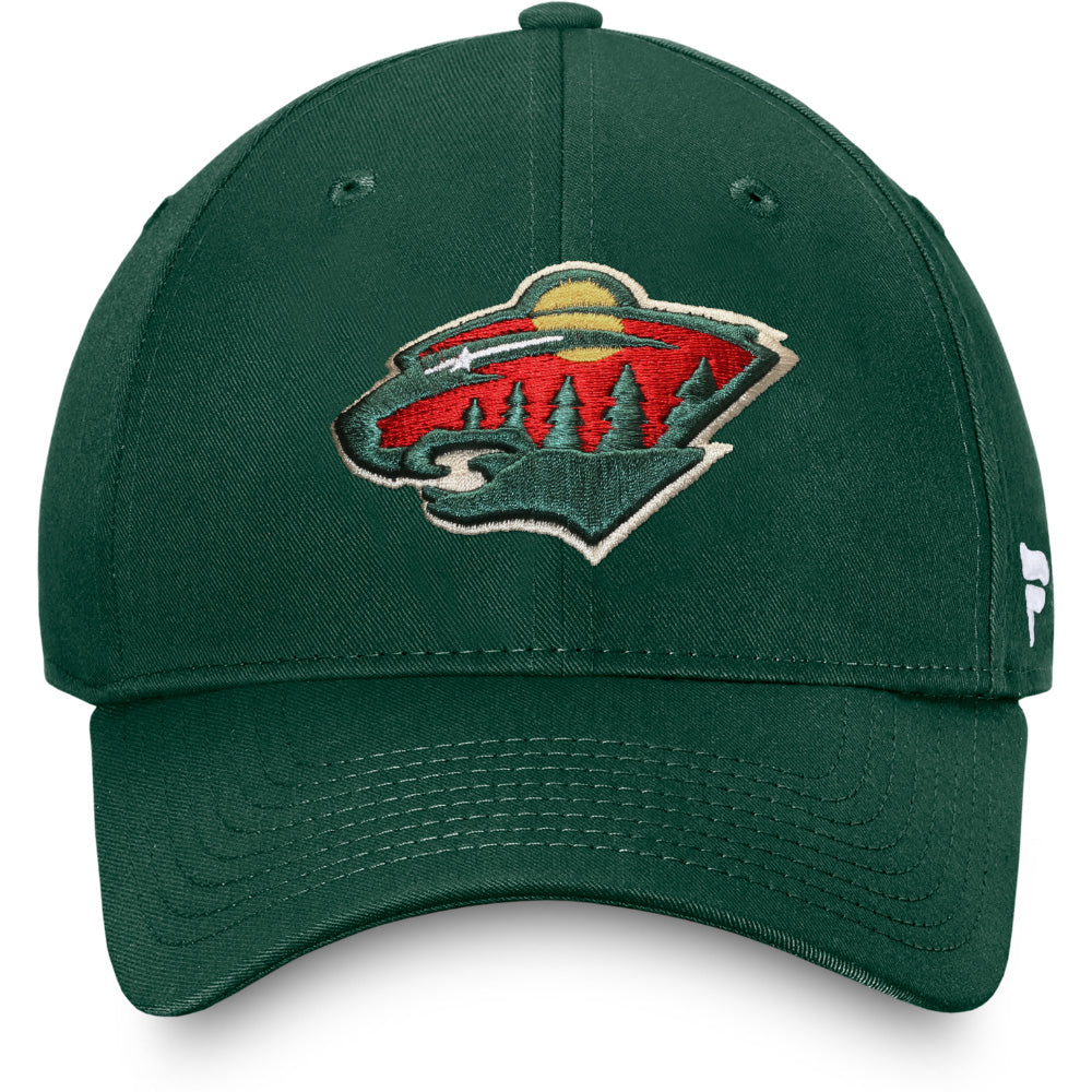 Minnesota Wild Primary Logo Hat Dark Green