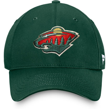 Minnesota Wild Primary Logo Hat Dark Green