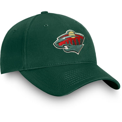 Minnesota Wild Primary Logo Hat Dark Green