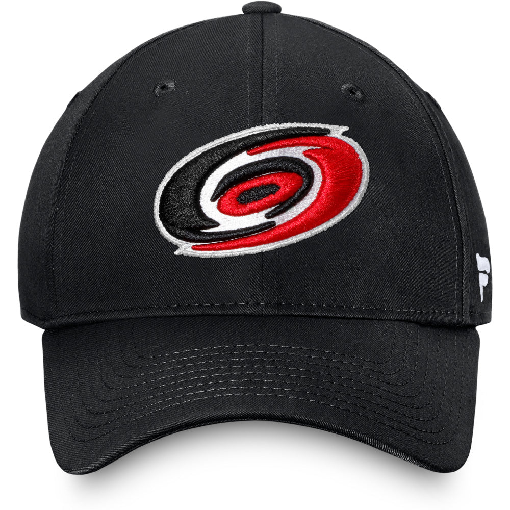Fanatics Carolina Hurricanes Primary Logo Adult Black Hat