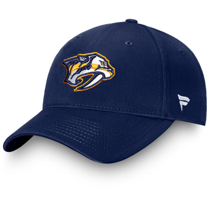 Nashville Predators Primary Logo Hat Athletic Navy