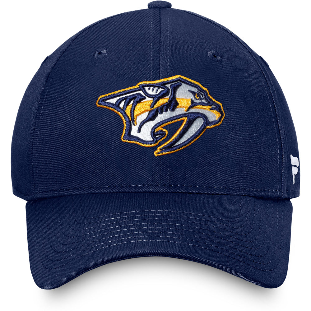 Nashville Predators Primary Logo Hat Athletic Navy