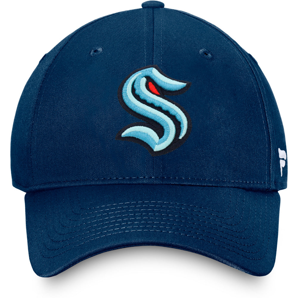Seattle Kraken Primary Logo Hat Traditional Navy