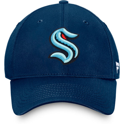 Seattle Kraken Primary Logo Hat Traditional Navy