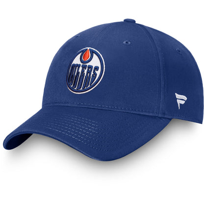 Fanatics Edmonton Oilers Primary Logo Blue Cobalt Hat