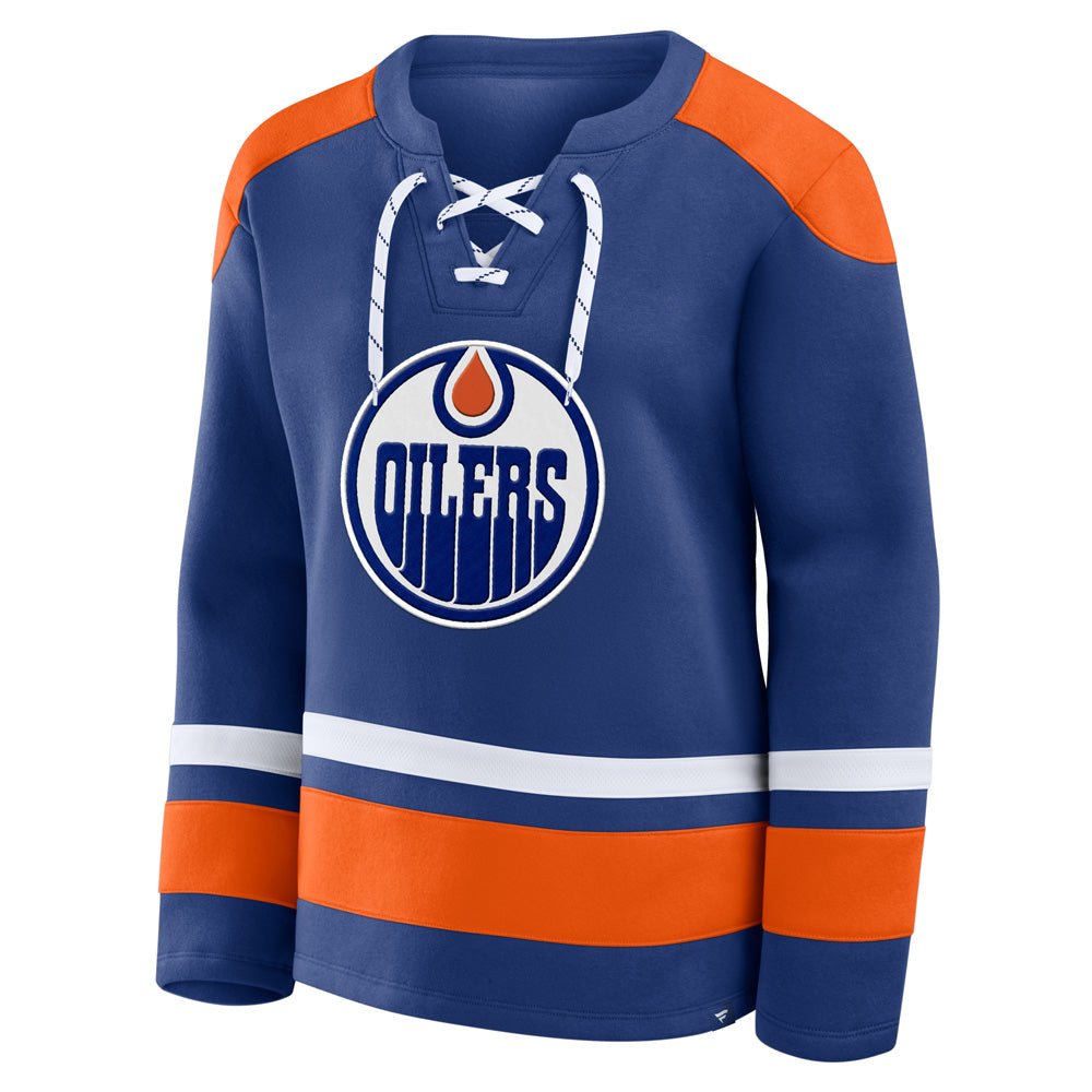 Women's Edmonton Oilers Icing Lace Top