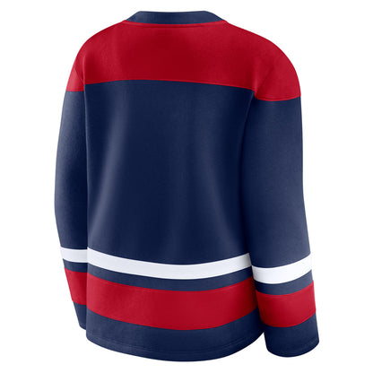 Montreal Canadiens Fleece Lace Up Hoodie