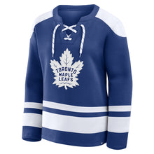 Fanatics Toronto Maple Leafs Icing Lace Women's Blue Long Sleeve Shirt