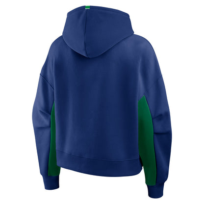 Vancouver Canucks Fleece Pullover Blue Hoodie