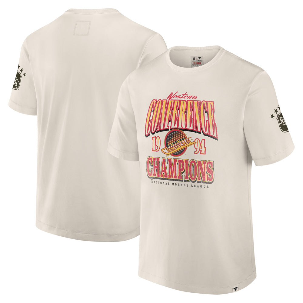 Vancouver Canucks Decades Timeless Short Sleeve T-Shirt
