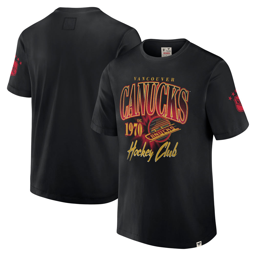 Vancouver Canucks Decades Timeless Short Sleeve Top