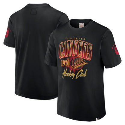 Vancouver Canucks Decades Timeless Short Sleeve Top