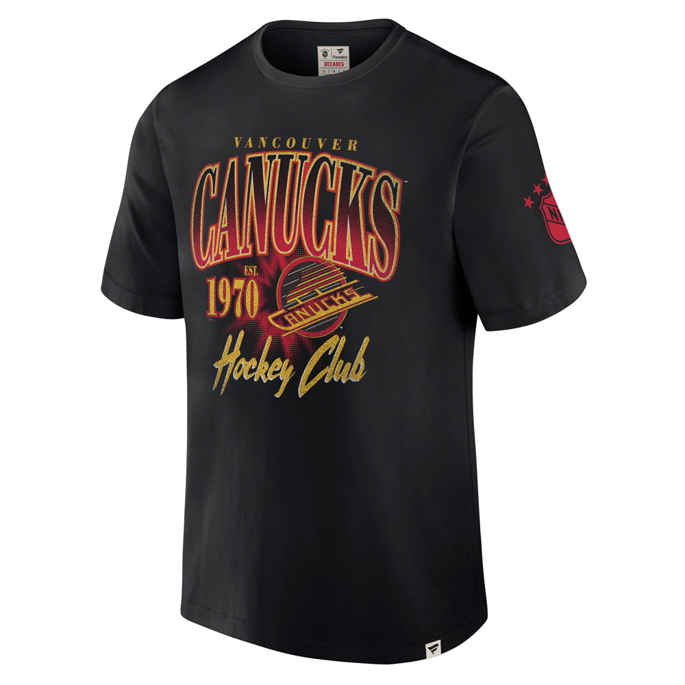Vancouver Canucks Decades Timeless Short Sleeve Top