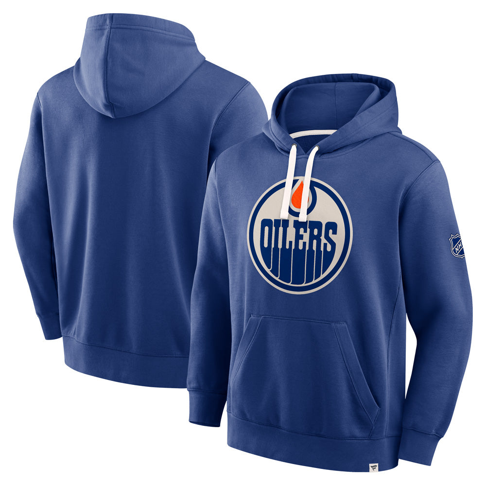Edmonton Oilers Heritage Fleece Pullover Hoodie