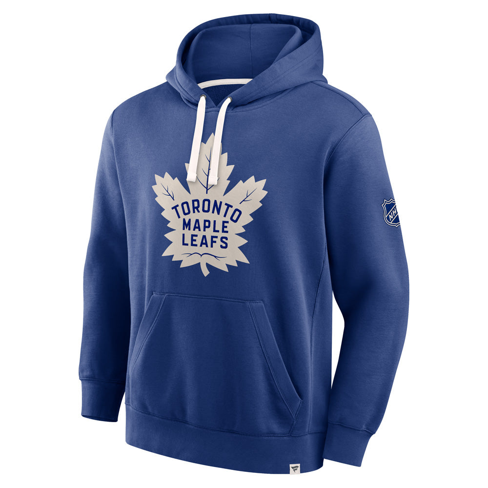 Fanatics Toronto Maple Leafs Heritage Neutral Zone Blue Hoodie