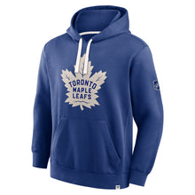 Fanatics Toronto Maple Leafs Heritage Neutral Zone Blue Hoodie