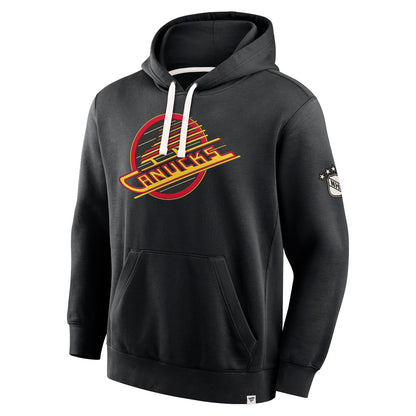 Vancouver Canucks Heritage Fleece Pullover Hoodie