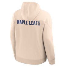 Fanatics Toronto Maple Leafs French Terry Beige Hoodie
