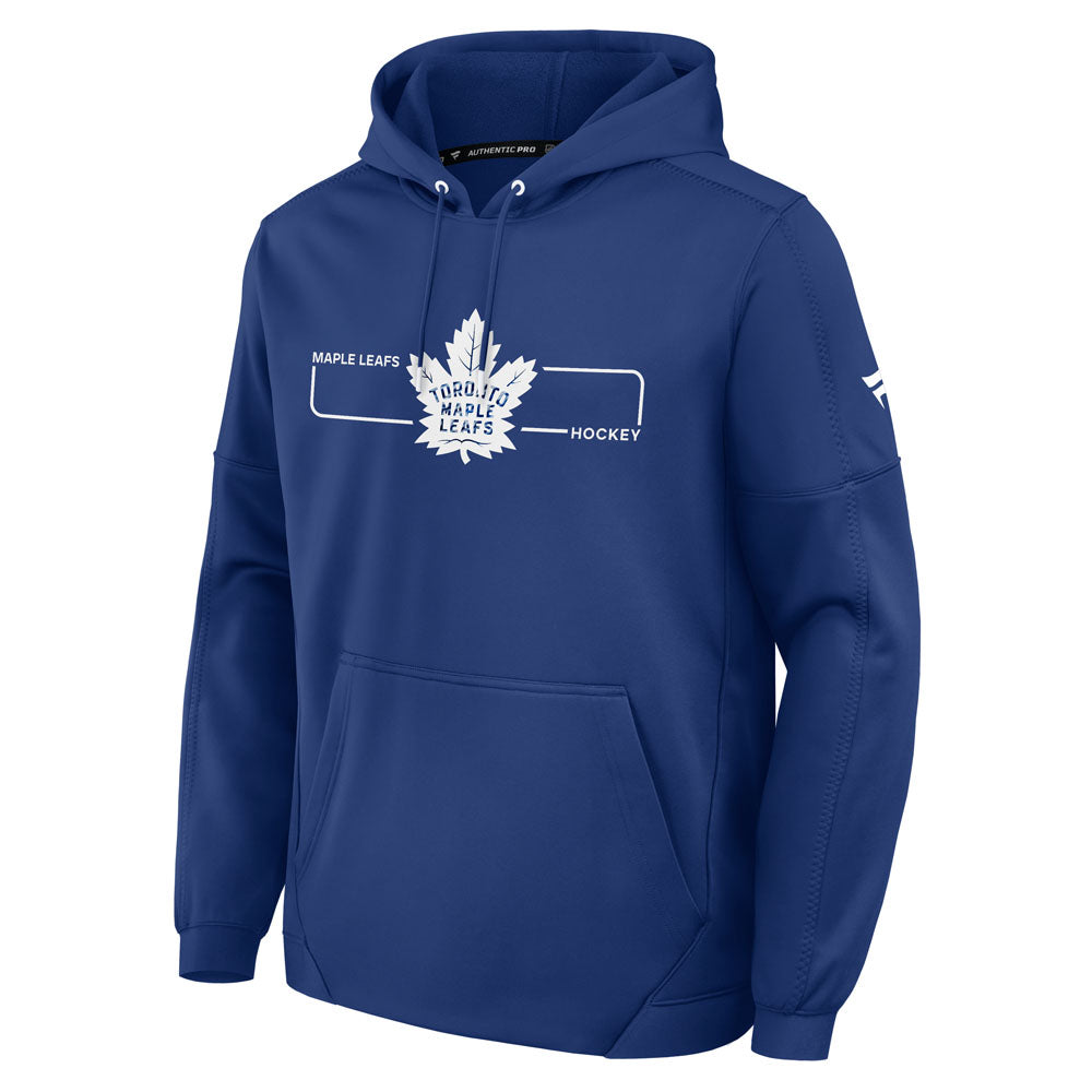 Fanatics Toronto Maple Leafs Authentic Pro Rink Men's Blue Pullover Hoodie
