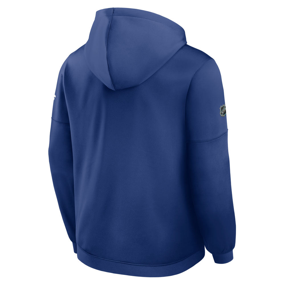 Fanatics Toronto Maple Leafs Authentic Pro Rink Men's Blue Pullover Hoodie