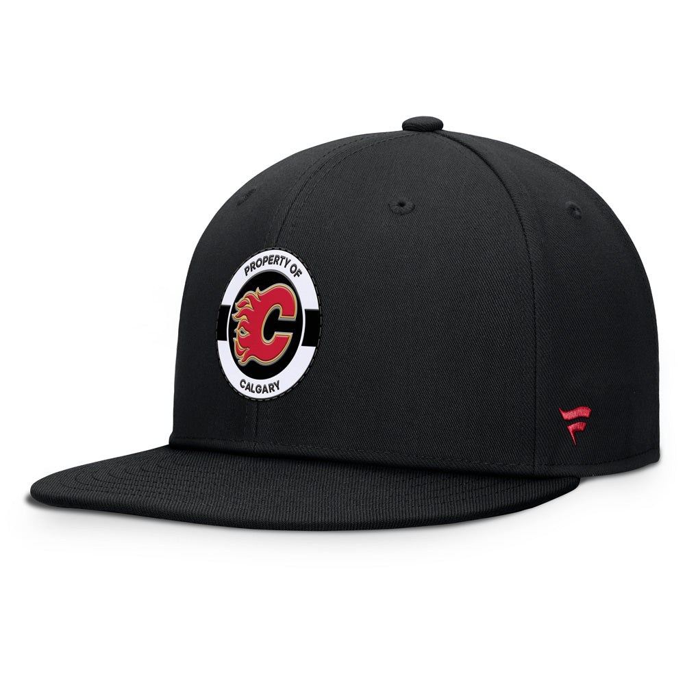 Calgary Flames Train 2 Square Adjustable Hat