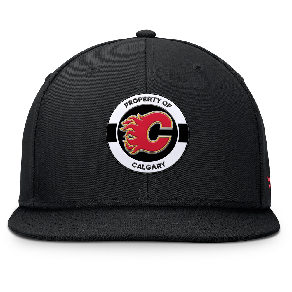 Calgary Flames Train 2 Square Adjustable Hat