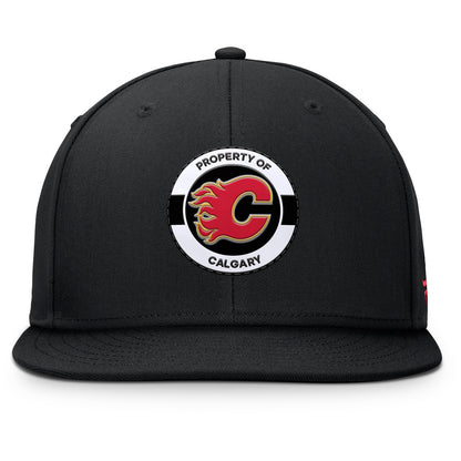 Calgary Flames Train 2 Square Adjustable Hat