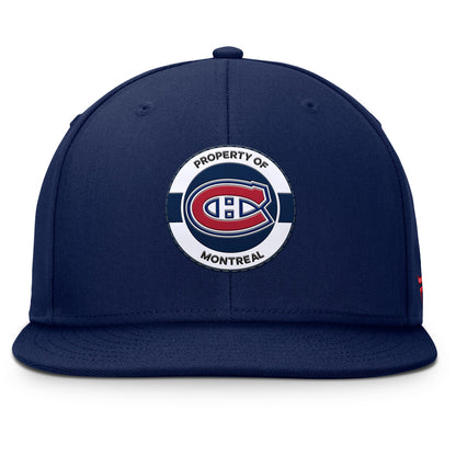 Montreal Canadiens Train 2 Square Visor Adjustable Hat