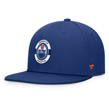 Edmonton Oilers Train 2 Square Visor Adjustable Hat
