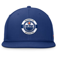 Edmonton Oilers Train 2 Square Visor Adjustable Hat