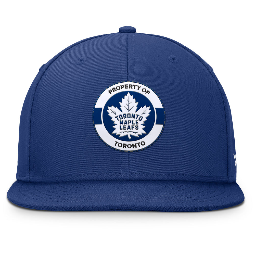 Fanatics Toronto Maple Leafs Train 2 Square Visor Blue Adjustable Hat